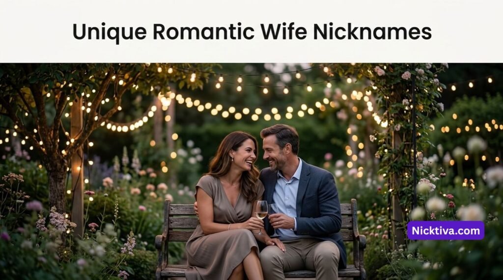 Nicknames for Wife