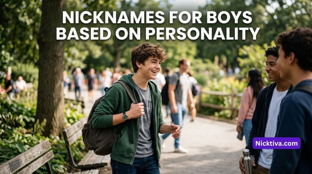 Nicknames for Boys