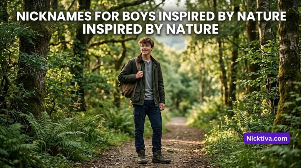 Nicknames for Boys