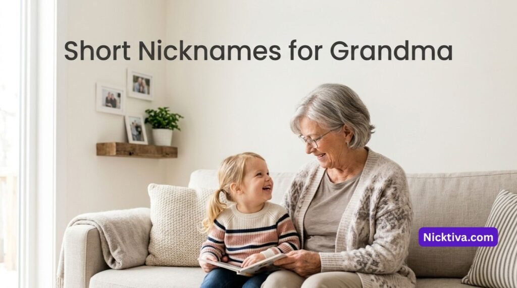 Nicknames for Grandma