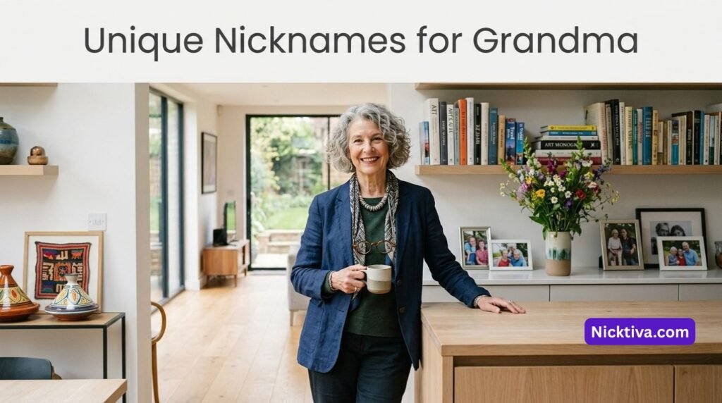 Nicknames for Grandma