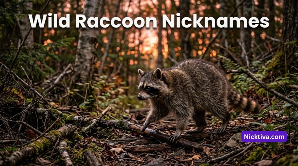 Nicknames for Raccoons