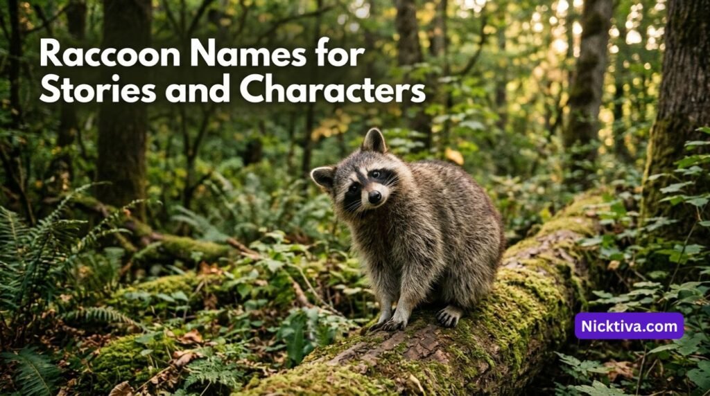 Nicknames for Raccoons