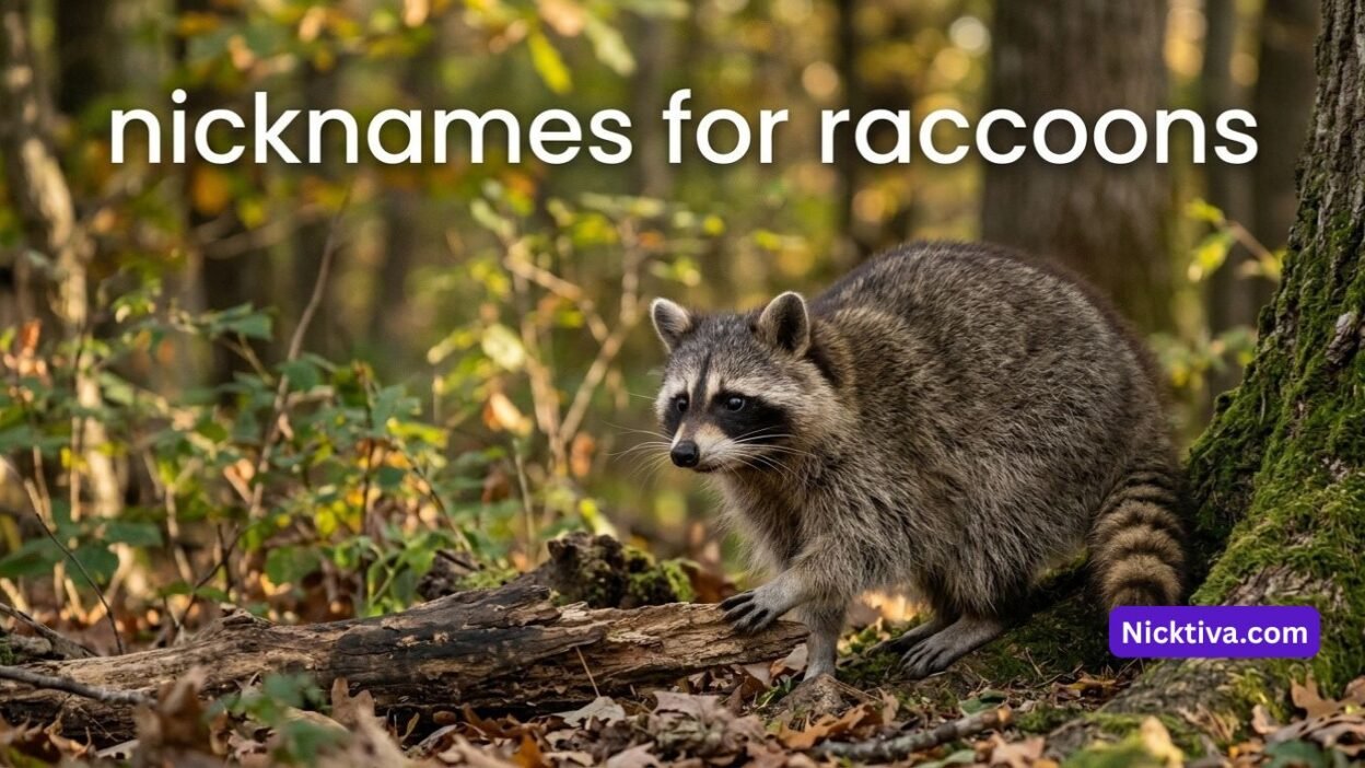 Nicknames for Raccoons