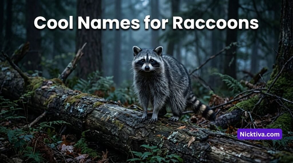 Nicknames for Raccoons