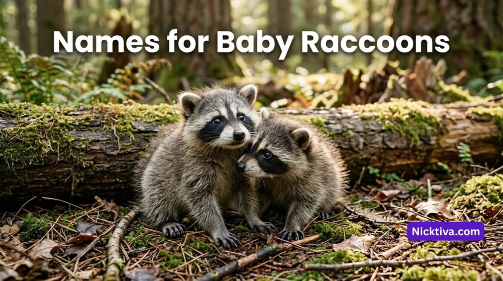 Nicknames for Raccoons