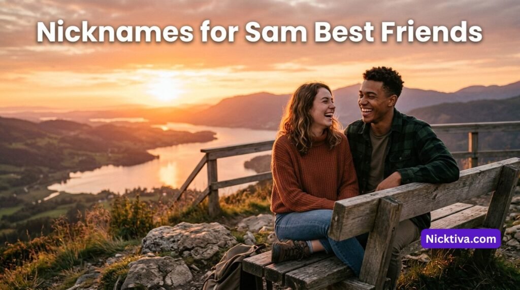 Two best friends enjoying a sunset together