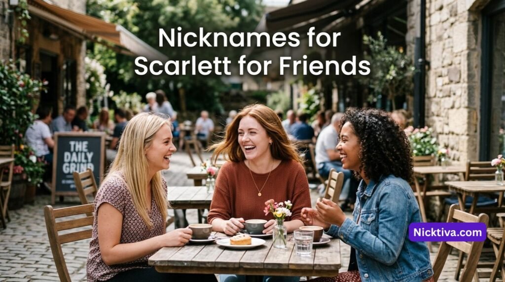 Nicknames for Scarlett