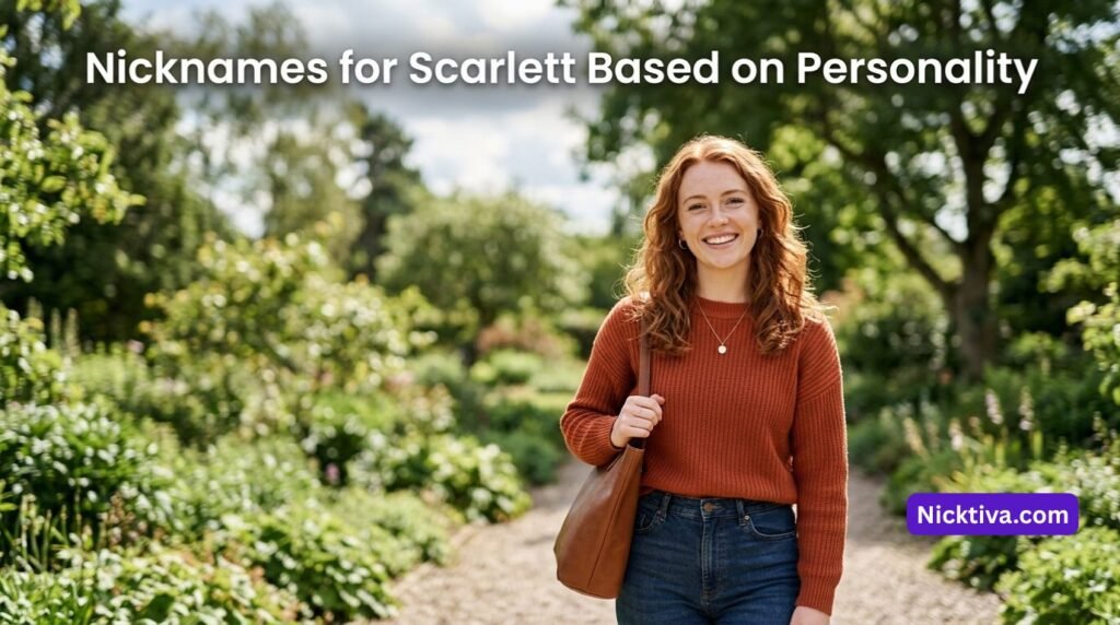 Nicknames for Scarlett