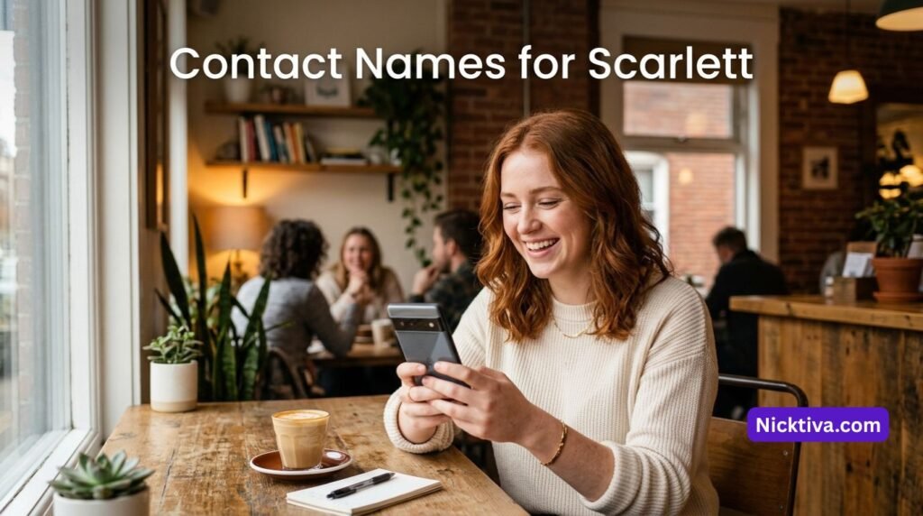 Nicknames for Scarlett