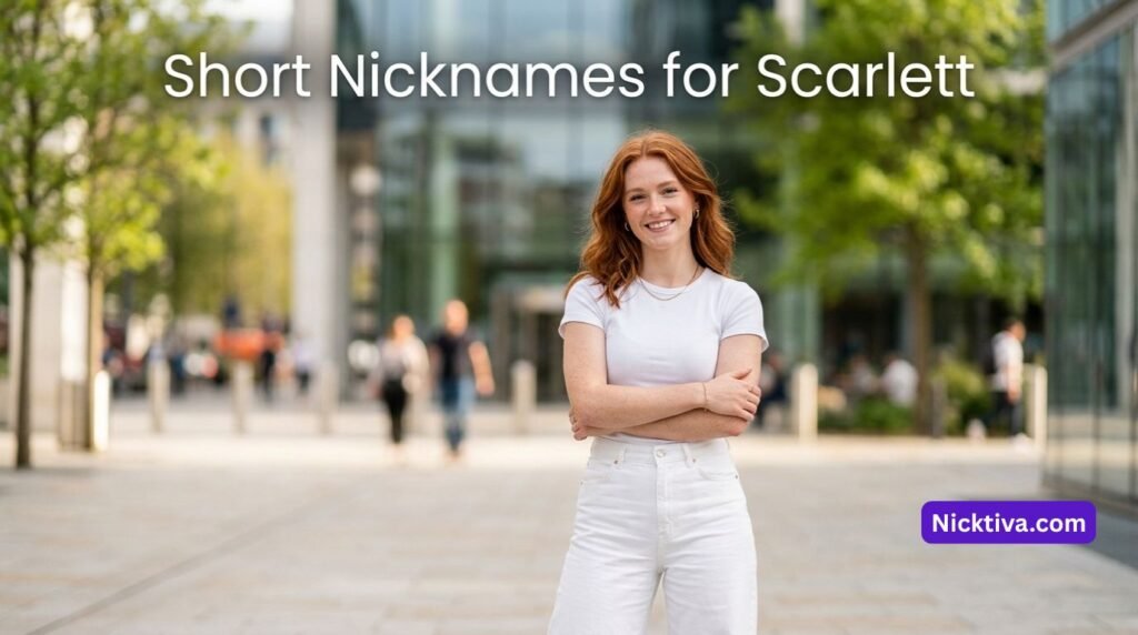 Nicknames for Scarlett