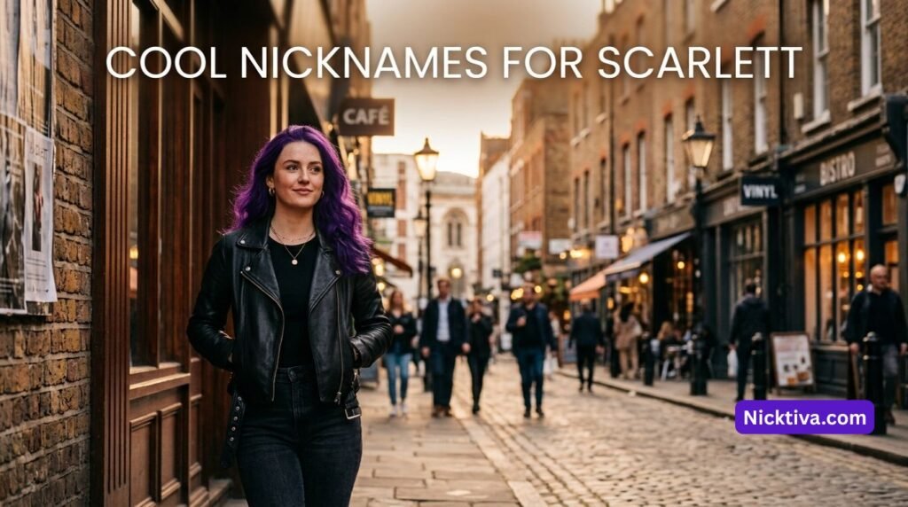 Nicknames for Scarlett