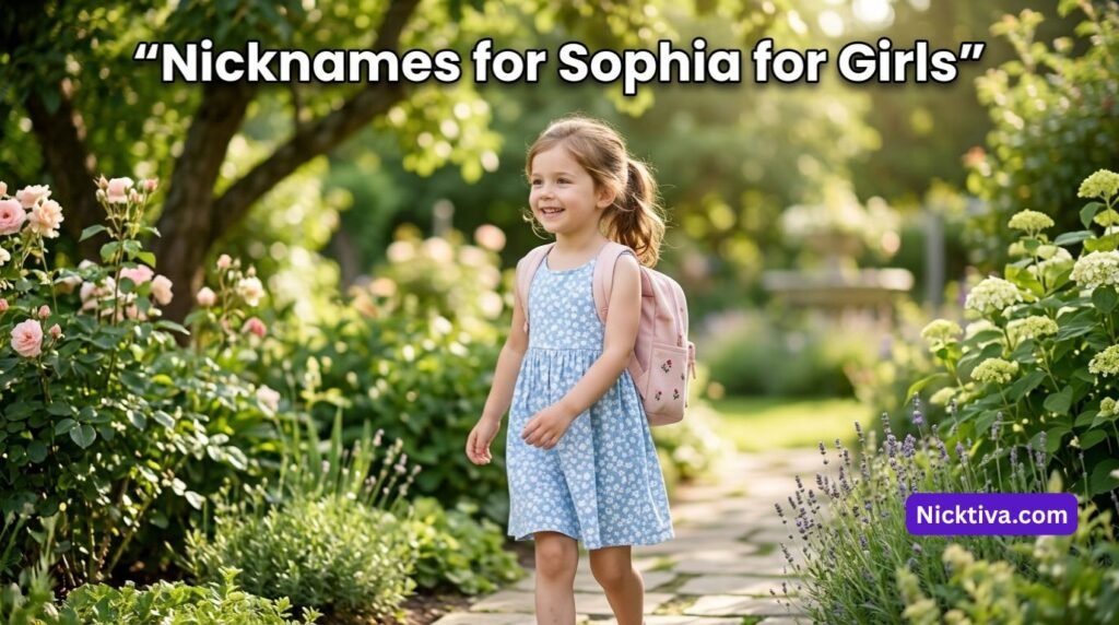 Nicknames for Sophia