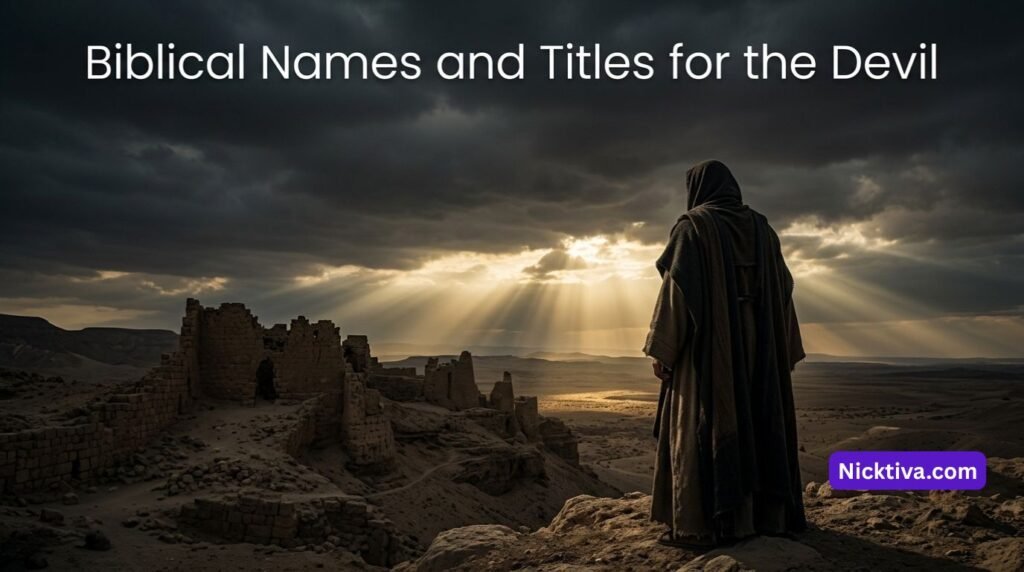 Nicknames for the Devil