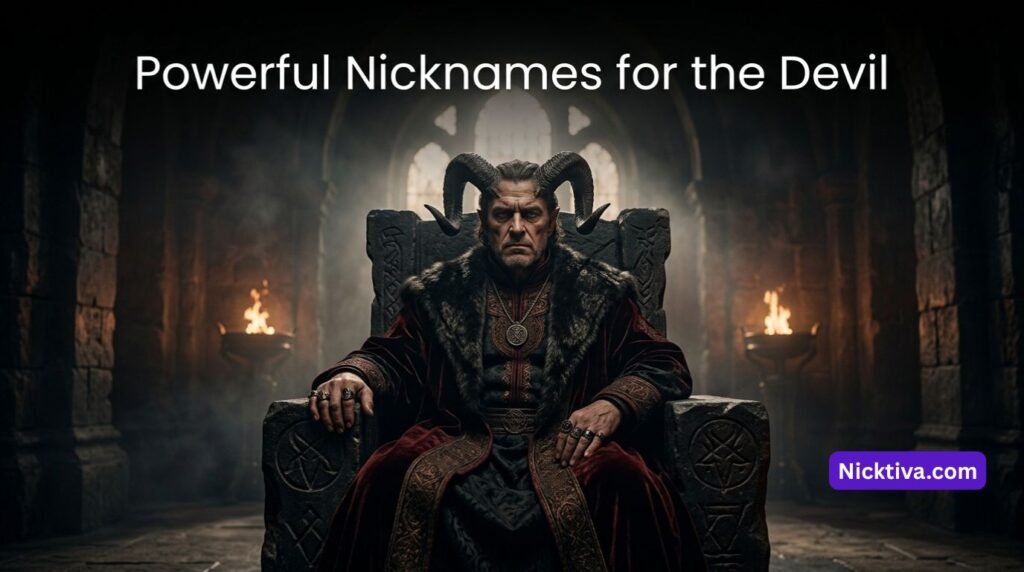 Nicknames for the Devil