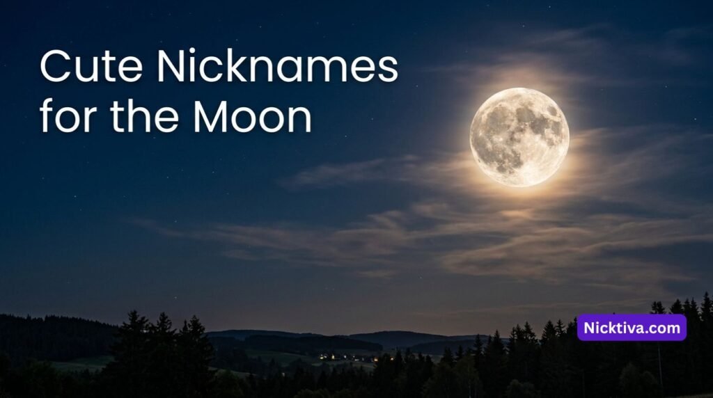 Nicknames for the Moon