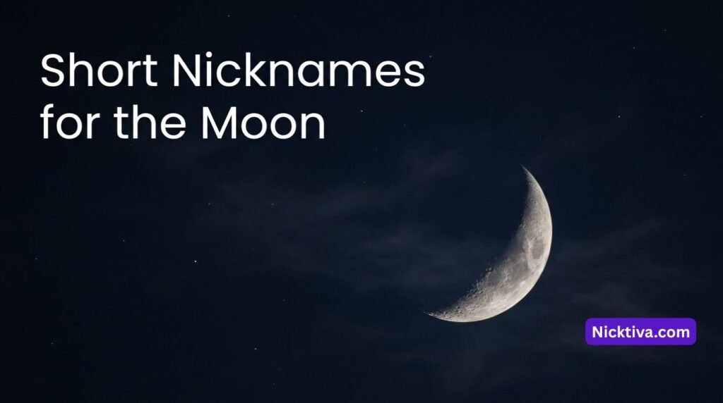 Nicknames for the Moon