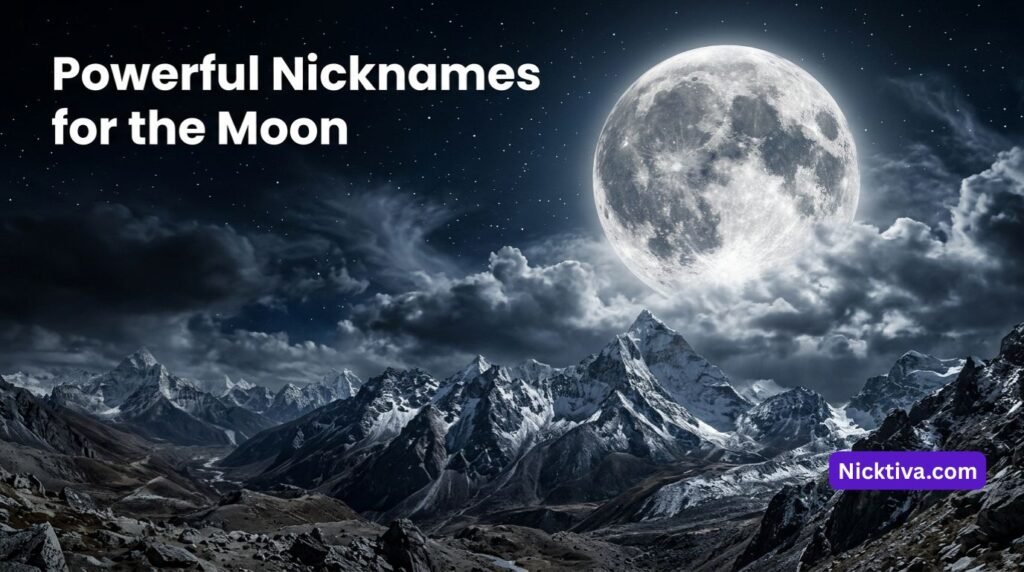 Bold celestial scene with intense light over mountains