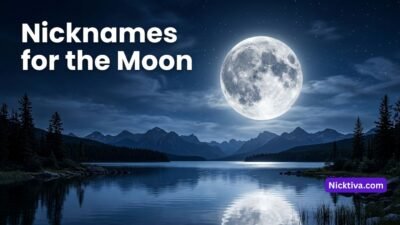 Nicknames for the Moon