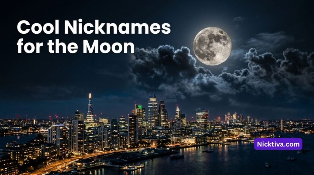 Nicknames for the Moon