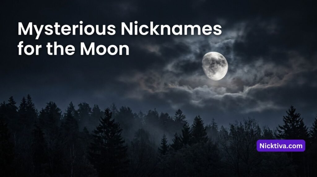 Nicknames for the Moon