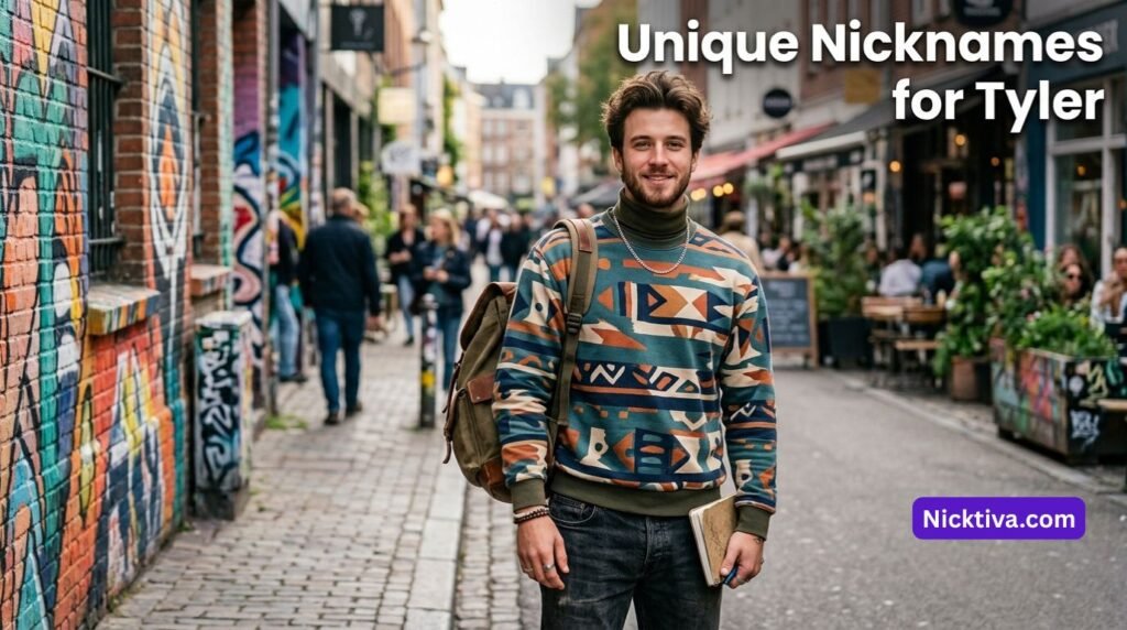 Simple portrait of a young man outdoors