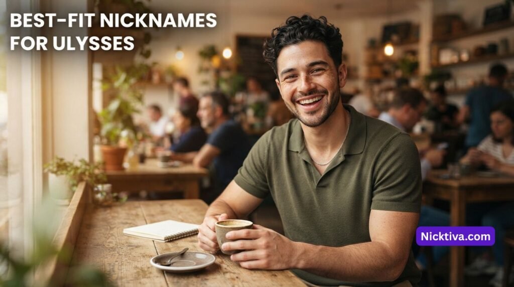 Young man smiling in a relaxed setting