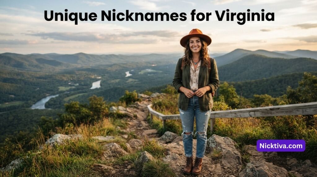 Unique Virginia nickname ideas