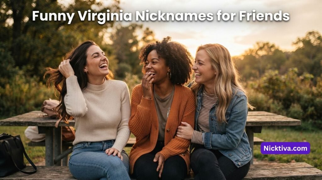 Friends laughing together outdoors