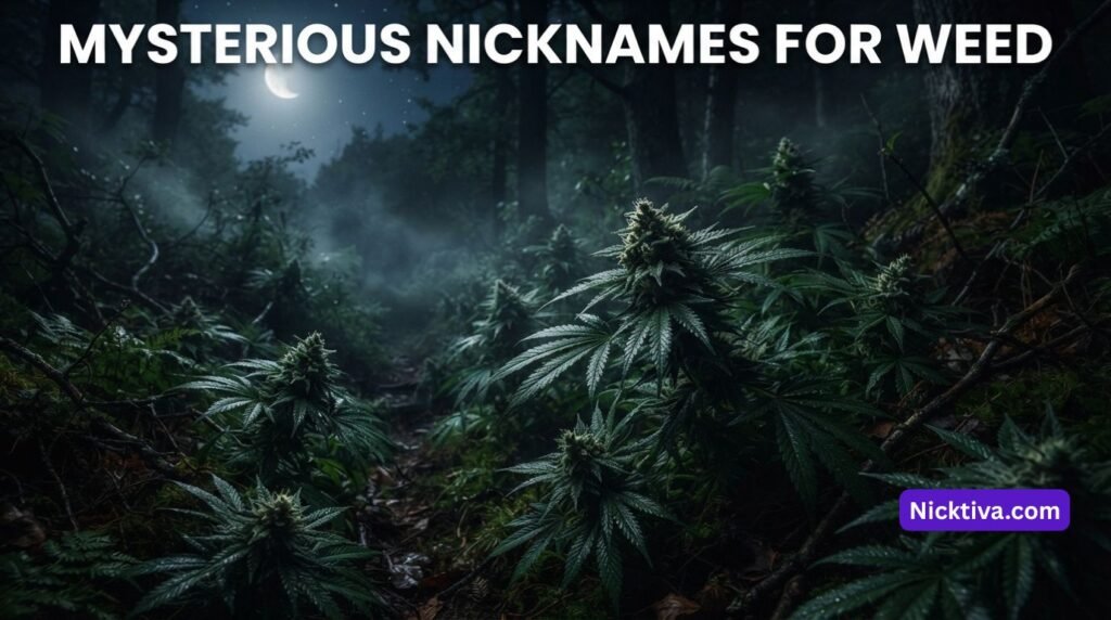 Nicknames for Weed