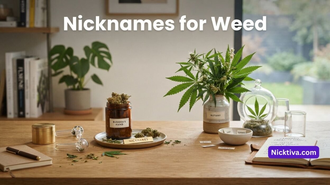 Nicknames for Weed