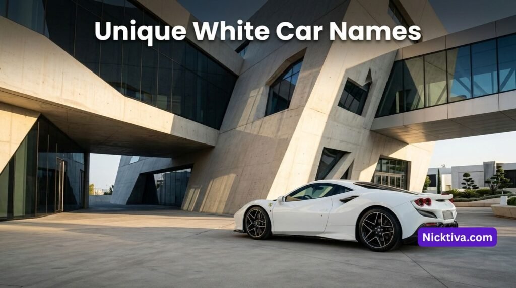 Nicknames for White Cars
