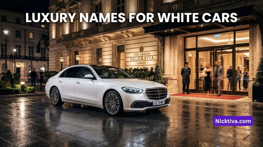 Nicknames for White Cars