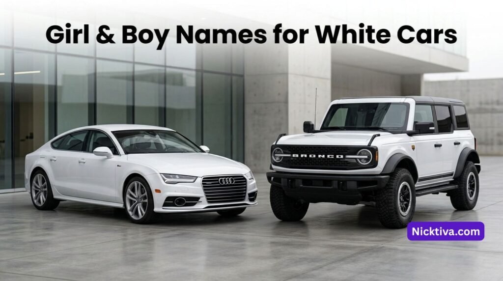 Nicknames for White Cars
