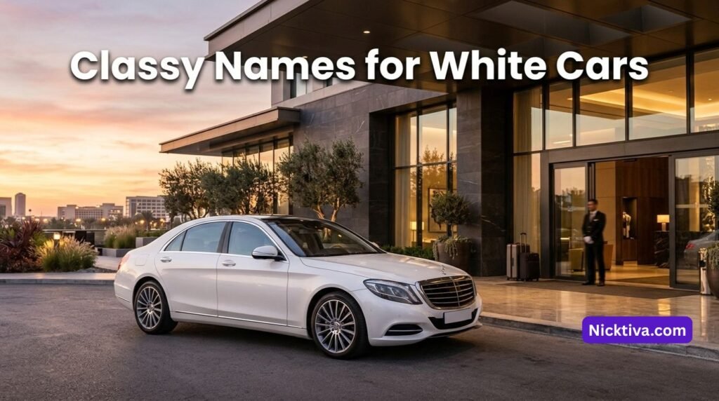 Nicknames for White Cars