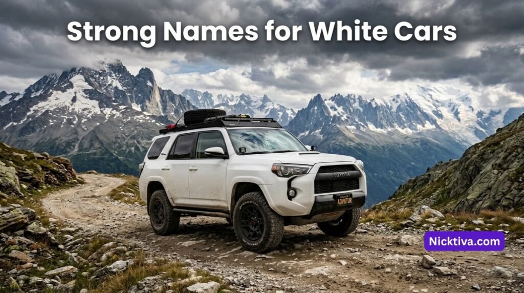 Nicknames for White Cars