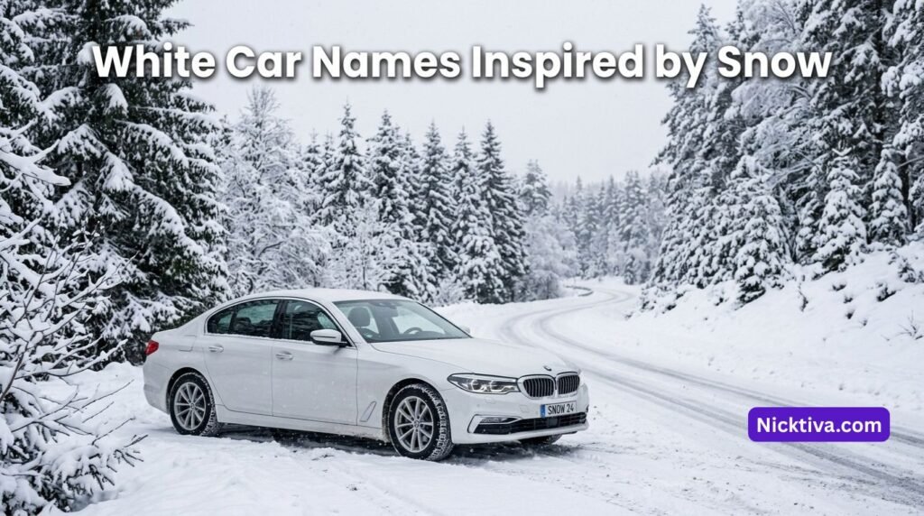 Nicknames for White Cars