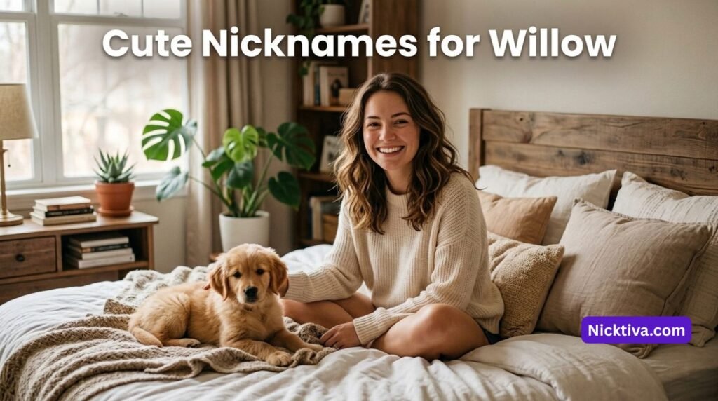 Cute young woman with a puppy