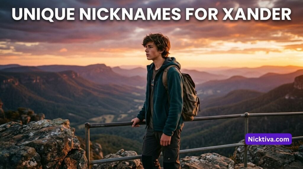 Nicknames for Xander