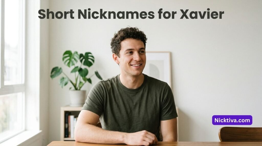 Nicknames for Xavier
