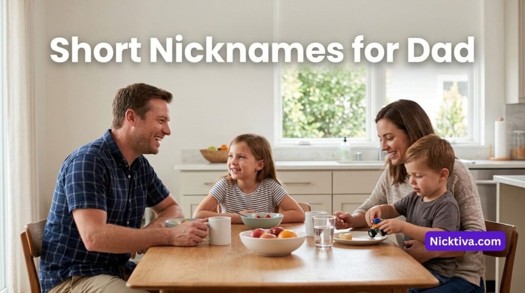 Nicknames for Dad