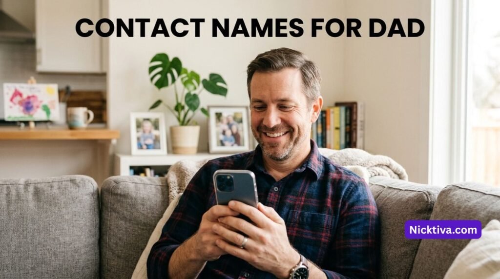 Nicknames for Dad