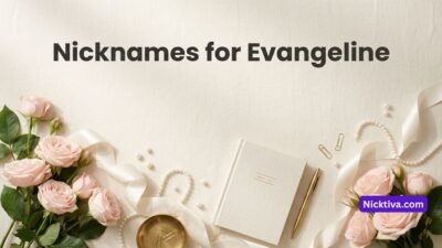 Nicknames for Evangeline