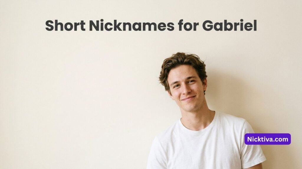 Nicknames for Gabriel