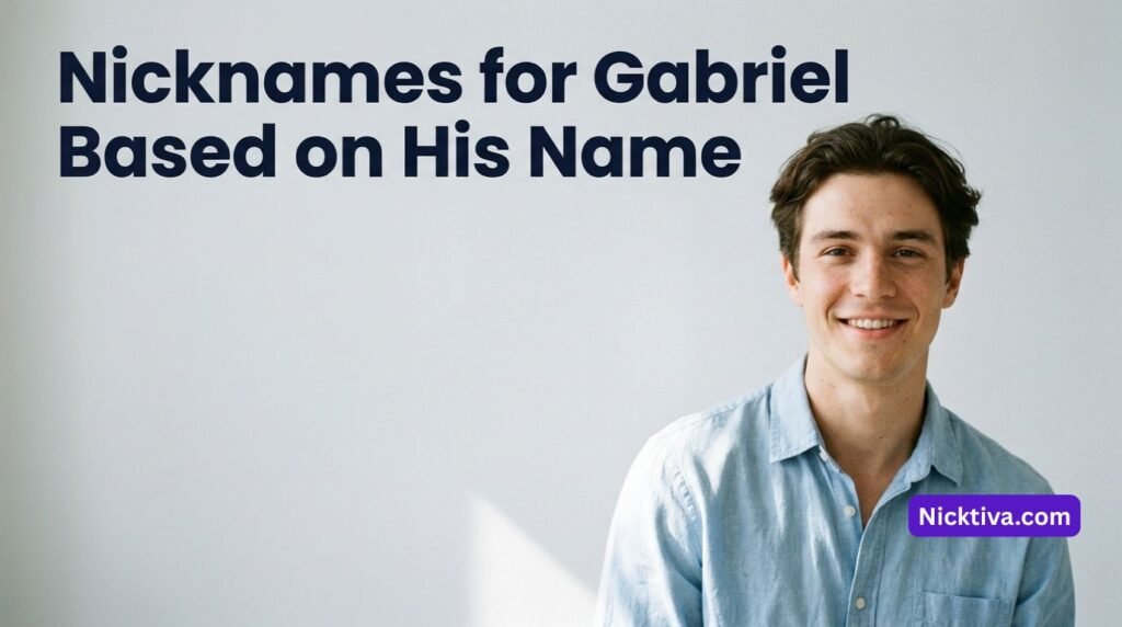 Nicknames for Gabriel