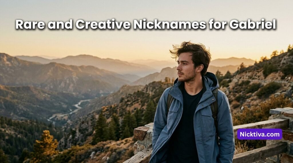 Nicknames for Gabriel