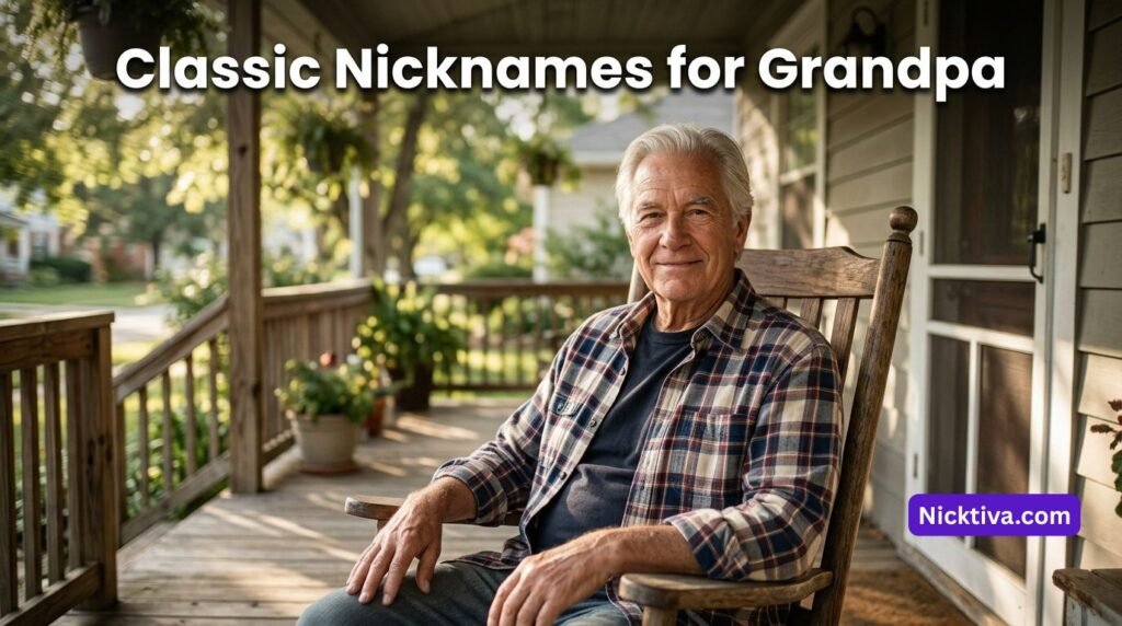 Nicknames for Grandpa