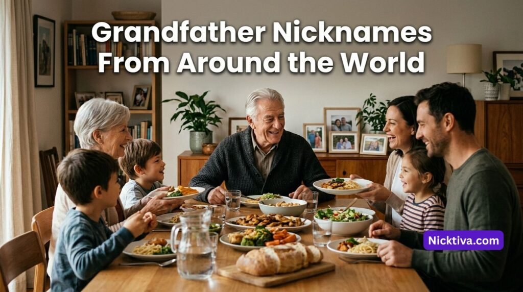Nicknames for Grandpa