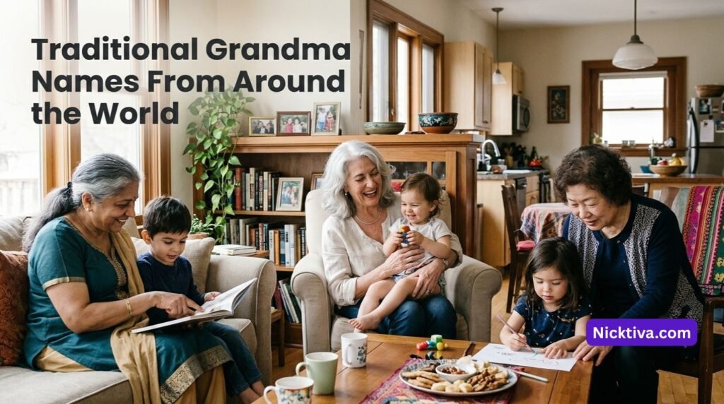 Nicknames for Grandparents