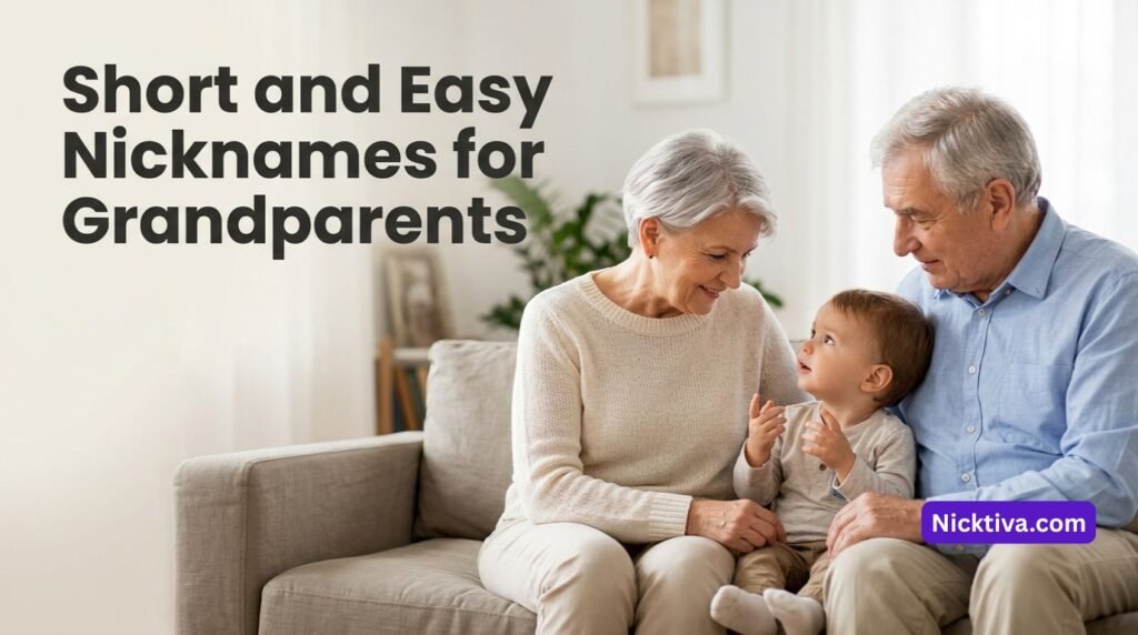 Nicknames for Grandparents